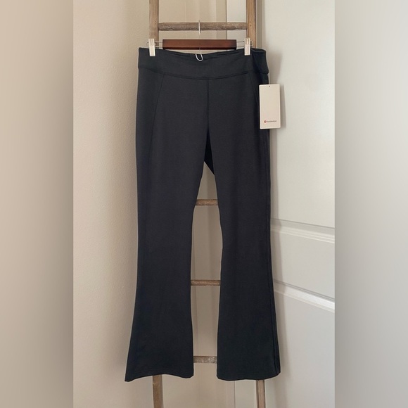 NWT - Lululemon - Soft Sueded Split-Hem HR Mini Flare *Reg - Size 14 - Picture 11 of 15